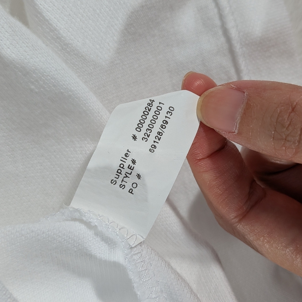 ❤️ Polo by Ralph Lauren White Polo Short Sleeve Collar Shirt Size XL 20 - Picture 7 of 7